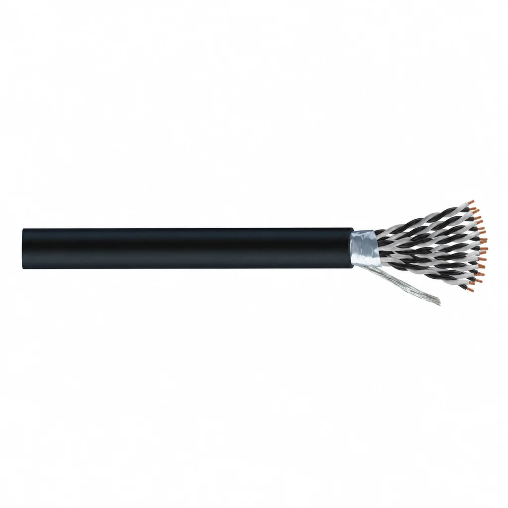 CASITEK BS5308 Type 1 PE insulated unarmoured instrumentation cable with Al-PET screen, drain wire and PVC sheath