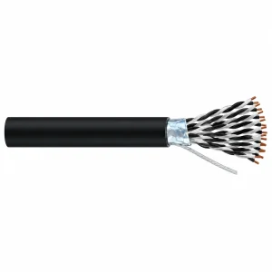 CASITEK BS5308 Type 1 PVC insulated unarmoured multipair instrumentation cable with twisted pairs, Al-PET screen, tinned copper drain wire and PVC oversheath