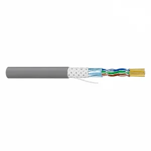 CASITEK EIA RS-485 industrial communication cable with twisted pairs, Al-Foil and braid shielding