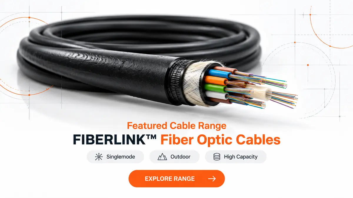 CASITEK FIBERLINK fiber optic cable range